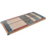 Lattenrost Rhodos, FMP Matratzenmanufaktur, Kopfteil nicht verstellbar, Fußteil nicht verstellbar, 7 Zonen Lattenrost, 44 Federholzleisten, nicht verstellbar 80 cm x 190 cm x 7.5 cm