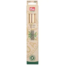 Prym Stricknadelset 20 cm 9 mm Holzfarben