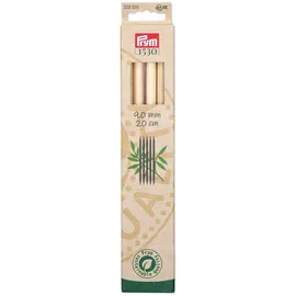 Prym Stricknadelset 20 cm 9 mm Holzfarben