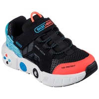 Skechers Kids GAMETRONIX- Sneaker für Maschinenwäsche geeignet, Freizeitschuh, Halbschuh, Schnürschuh schwarz 33
