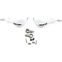 UFO Handschützer Alu Universal 28 mm Weiß/Schwarz