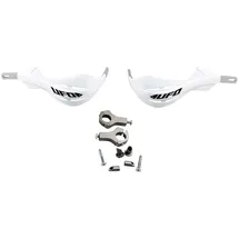 UFO Handschützer Alu Universal 28 mm Weiß/Schwarz