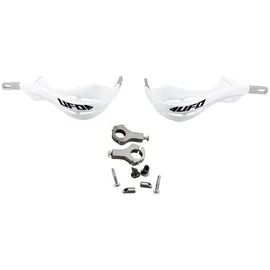 UFO Handschützer Alu Universal 28 mm Weiß/Schwarz