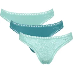 sloggi Slip »GO Crush String C3P«, (3er Pack), Spitzendetails sloggi MULTIPLE COLOURS 7 S