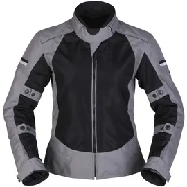 Modeka Veo Air Lady Textiljacke Schwarz/Grau 34