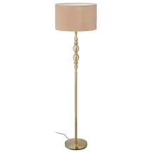 Relaxdays Stehlampe Wohnzimmer beige 156,0 cm