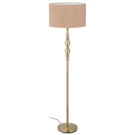 Relaxdays Stehlampe Wohnzimmer beige 156,0 cm