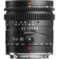 TTARTISAN TF5014BZ 50 mm f1.4 Neigungsobjektiv Vollformat Manuelle Portraitobjektive Große Blende Kompatibel mit Nikon Z Mount