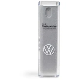 Volkswagen Displayreiniger-Spray 2-in-1 Mikrofasertuch Touchscreen, grau