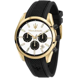 Maserati R8851151001 Herrenuhr Attrazione Multifunktion Schwarz/Weiß