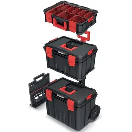 Kistenberg Modular Solution Werkzeugkoffer 3in1 Set schwarz 35,5 x 53 x 82,5 cm