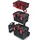 Kistenberg Modular Solution Werkzeugkoffer 3in1 Set schwarz 35,5 x 53 x 82,5 cm