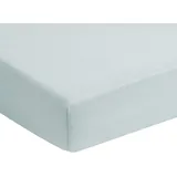 Träumeland TT04163 Spannbetttuch TENCEL mint, 60 x 120 + 70 x 140 cm, mehrfarbig