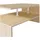 vidaXL Couchtisch Eiche Braun 90 x 59 x 42 cm