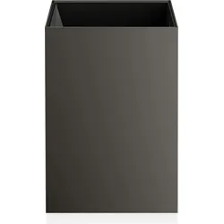Corner Badezimmer-Abfallbehälter 24 cm dunkles Metall matte