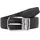 Boss Herrengürtel Leder schwarz 105