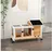 PawHut Kleintierstall 108 x 58 x 73,5 cm gelb