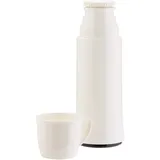 Helios Elegance Thermoskanne Weiß 0,5L – 6h Heiß - Hält Getränke heiß & kalt - Robustes Design Ideal für unterwegs