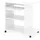Vicco Schreibtisch Harm, Weiß, 80 x 50 cm,