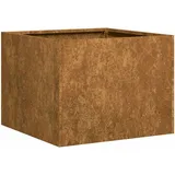 vidaXL Rostig 40 x 40 x 30 cm Wetterfester Stahl