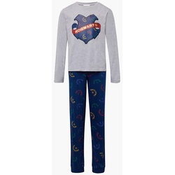 Pyjama Set - Herren - blau