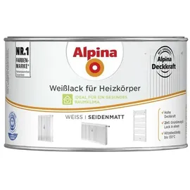 Alpina Weißlack für Heizkörper 300 ml seidenmatt