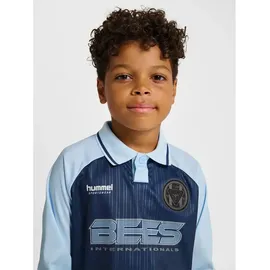 hummel T-Shirt Raglanärmel Hmljr Loose Stripe Soccer Jersey Longsleeve" in DRESS BLUES | Gr.: 110/116