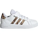 Adidas Sportswear Grand Court 2.0 Sneaker Kinder IH7842 - cloud white/magic beige/matte gold 33