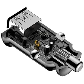 Baseus Autoladegerät 2x USB 3,1 A Schwarz