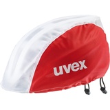 Uvex rain cap bike Zusatzbehör, red white, S/M