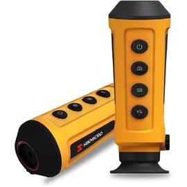 HIKMICRO Budgie BC06 Wärmebildkamera/Thermomonokular zur Personen- & Tiererkennung, Beobachtung mit 8 GB Speicher, WLAN Hotspot, Orange