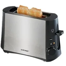 Cloer 3890 - Toaster - 1 Scheibe - 1 Steckplatz