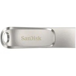 SanDisk Ultra Dual Luxe Typ-A/Typ-C 64GB USB-Stick Swivel, bis zu 150 MB/s, USB 3.2 Gen 1x1 (5 Gbit/s)