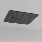 Steinberg Relax Rain Kopfbrause, Deckeneinbau, Easy-Clean, 400x400mm, 3904402S Farbe: Mattschwarz