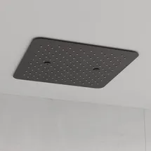 Steinberg Relax Rain Kopfbrause, Deckeneinbau, Easy-Clean, 400x400mm, 3904402S Farbe: Mattschwarz