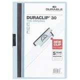 Durable Duraclip 30 A4, blau/transparent (220006)