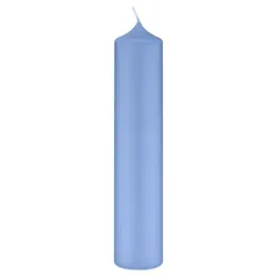 Kopschitz Kerzen Altarkerzen, Kaminkerzen Flieder 400 x Ø 80 mm, 2 Stück, Kerzen mit Dornbohrung in RAL Kerzengüte Qualität
