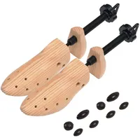 vidaXL Schuhspanner Größe 36-40 Massivholz Kiefer