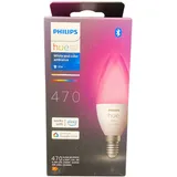 PHILIPS HUE Bluetooth White & Color Ambiance E14 LED Lampe (470 lm) NEU & OVP