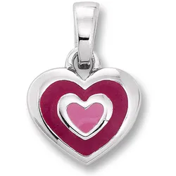 Ketten-Anhänger ONE ELEMENT "Herz Herz Anhänger aus 925 Silber", silber, Schmuckanhänger, Damen, Silber 925 (Sterlingsilber), Damen Silber Schmuck Herz