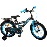 Volare Thombike Kinderfahrrad - Jungen - 16 Zoll - Schwarz Blau