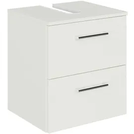 Pelipal 4005 Fokus Hochschrank 48,1 cm Lack polarweiß Spanplatte