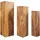 Riess-Ambiente invicta Deko Säulen MAKASSAR 3er Set 60-80cm
