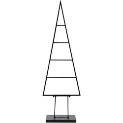 Dekobaum MY HOME "Maischa, Weihnachtsdeko aus Metall", schwarz, B:34cm H:90cm, Eisen, Dekofiguren, zum individuellen Dekorieren