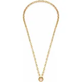 LEONARDO Halskette Romea Clip&Mix goldfarben Edelstahl 50 cm