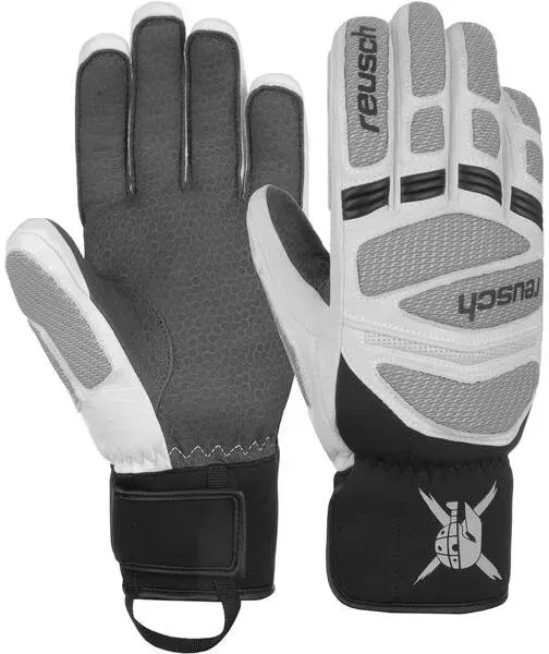 REUSCH Herren Handschuhe Reusch Worldcup Warrior, white / glacier grey, 7