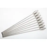 Point-garden 8 x Fackel Gartenfackel Edelstahl 115 cm NEU