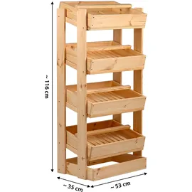Dobar Vorratsregal für Obst und Gemüse