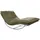 W.Schillig Relaxliege daily dreams Leder 95 x 85 x 169 cm grün mit Kissen