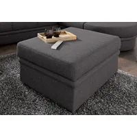 Sit&more Hocker »Savoni«, mit Stauraumfach grau